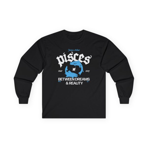 James Arthur Pisces Raglan Unisex Ultra Cotton Long Sleeve Tee