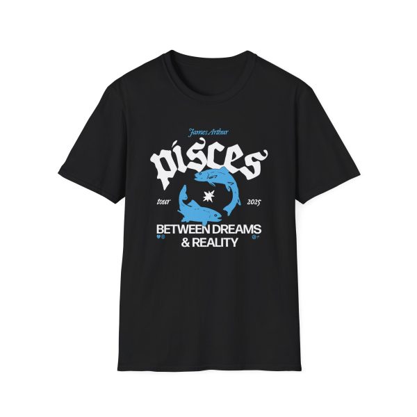James Arthur Pisces Raglan Unisex Softstyle T-Shirt