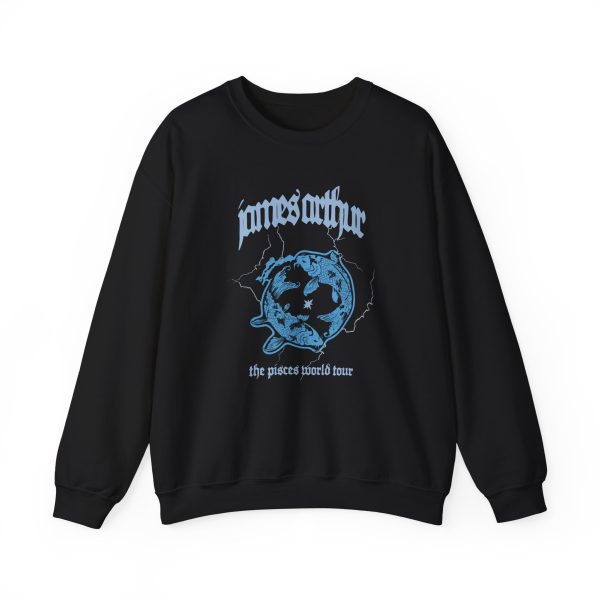 James Arthur Vintage Pisces Unisex Heavy Blend™ Crewneck Sweatshirt
